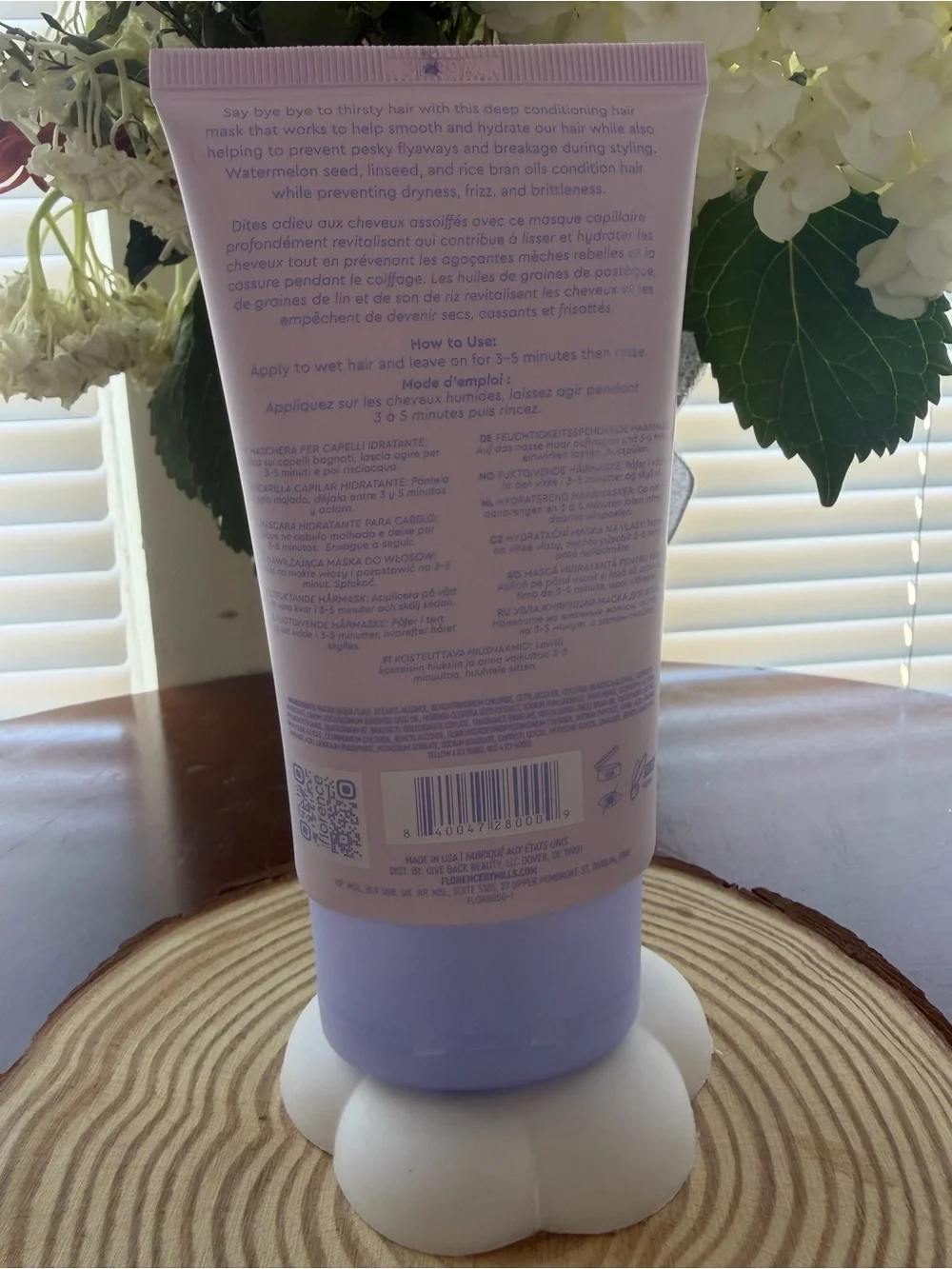 Florence by Mills Hydrating Hair Mask - Pink